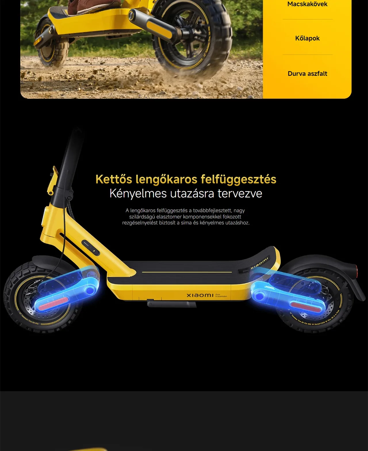 Xiaomi Electric Scooter 6 Ultra elektromos roller