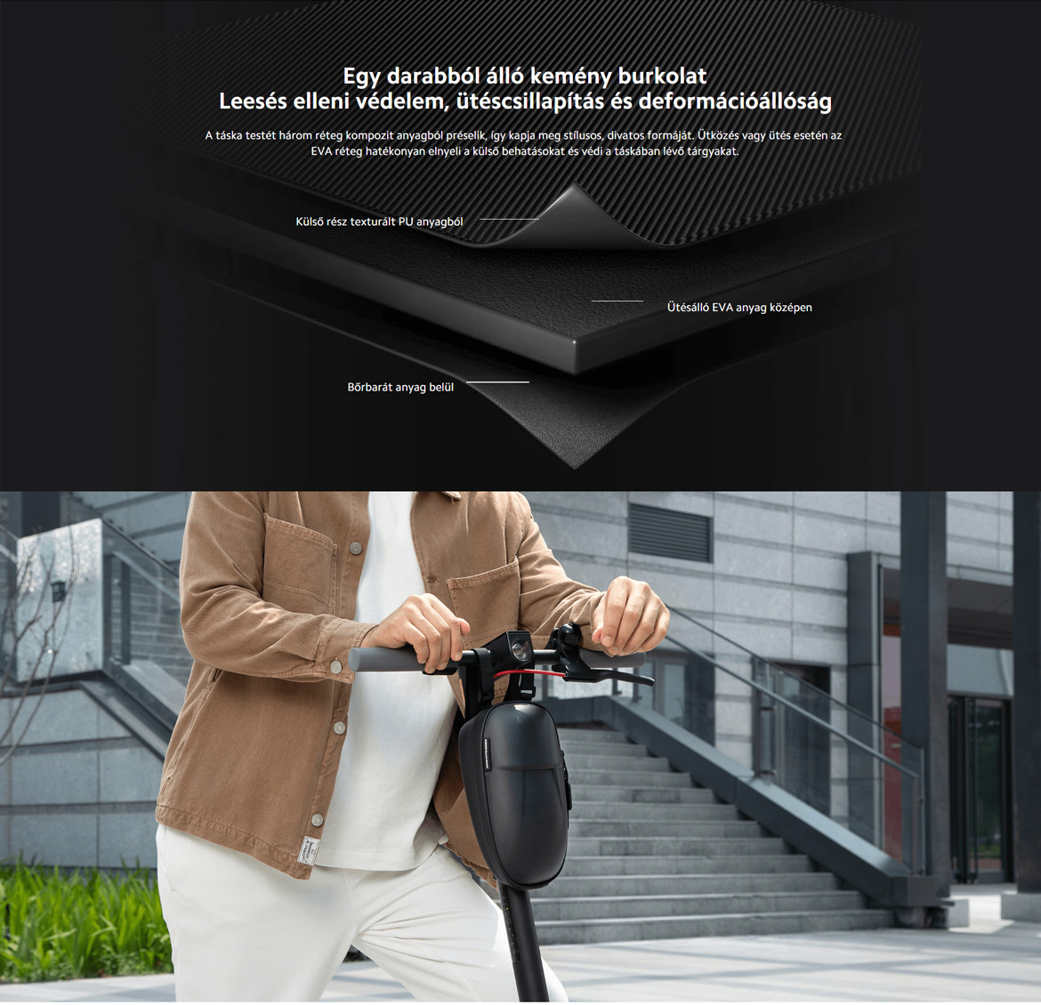 Xiaomi Electric Scooter Storage Bag táska elektromos rollerhez