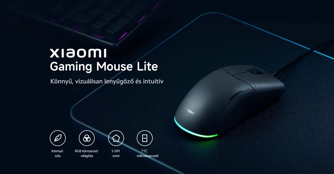 Xiaomi Gaming Mouse Lite egér