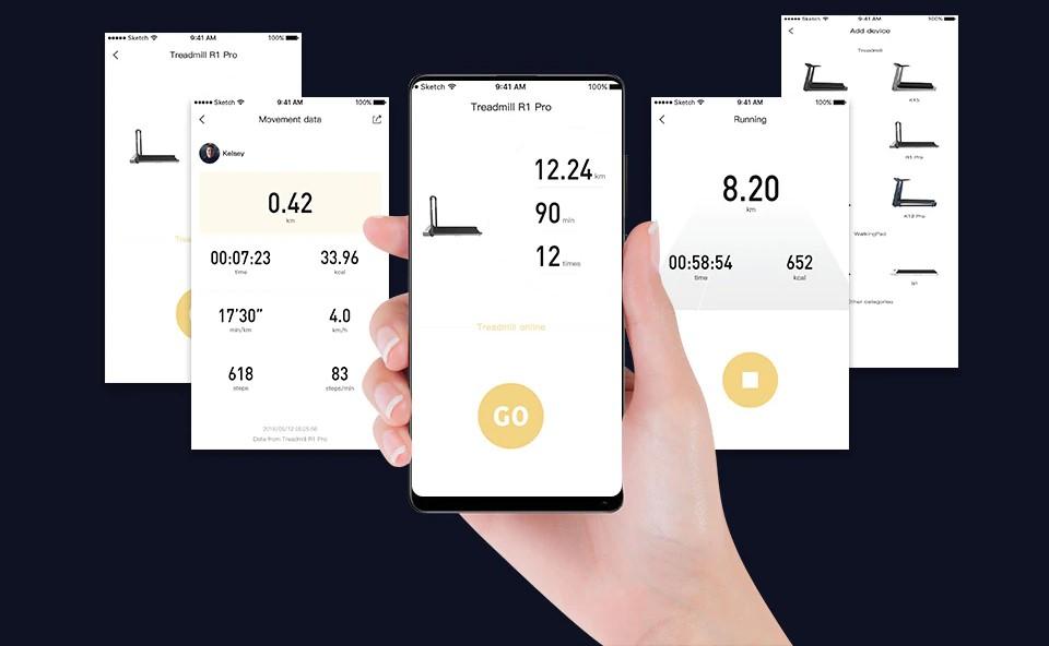 Xiaomi KINGSMITH WalkingPad R1 Pro okos futópad