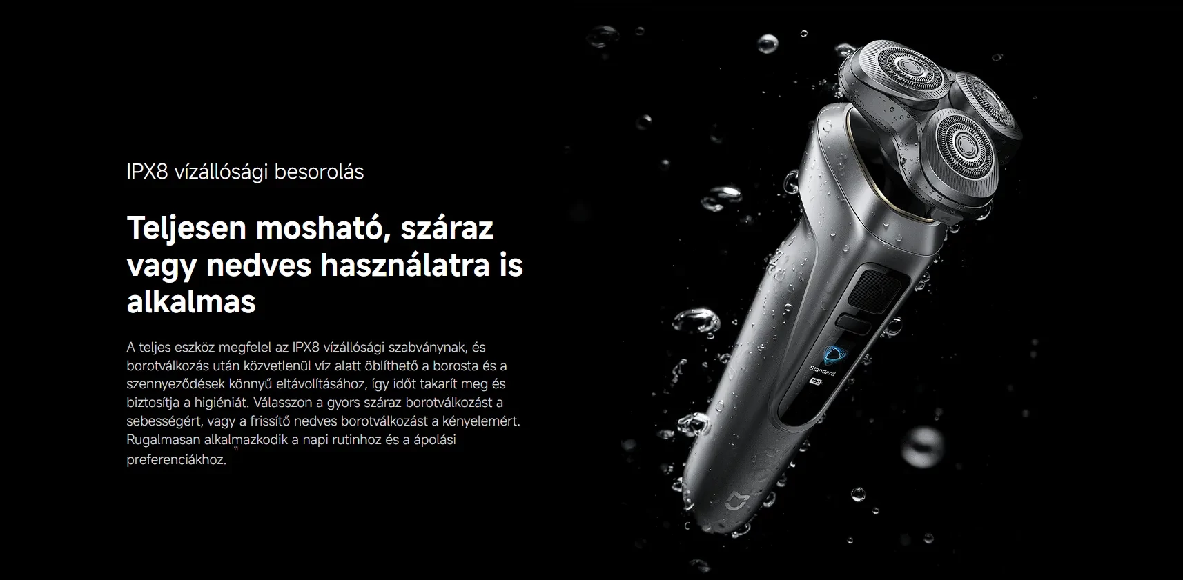Xiaomi Mijia Electric Shaver Pro elektromos borotva