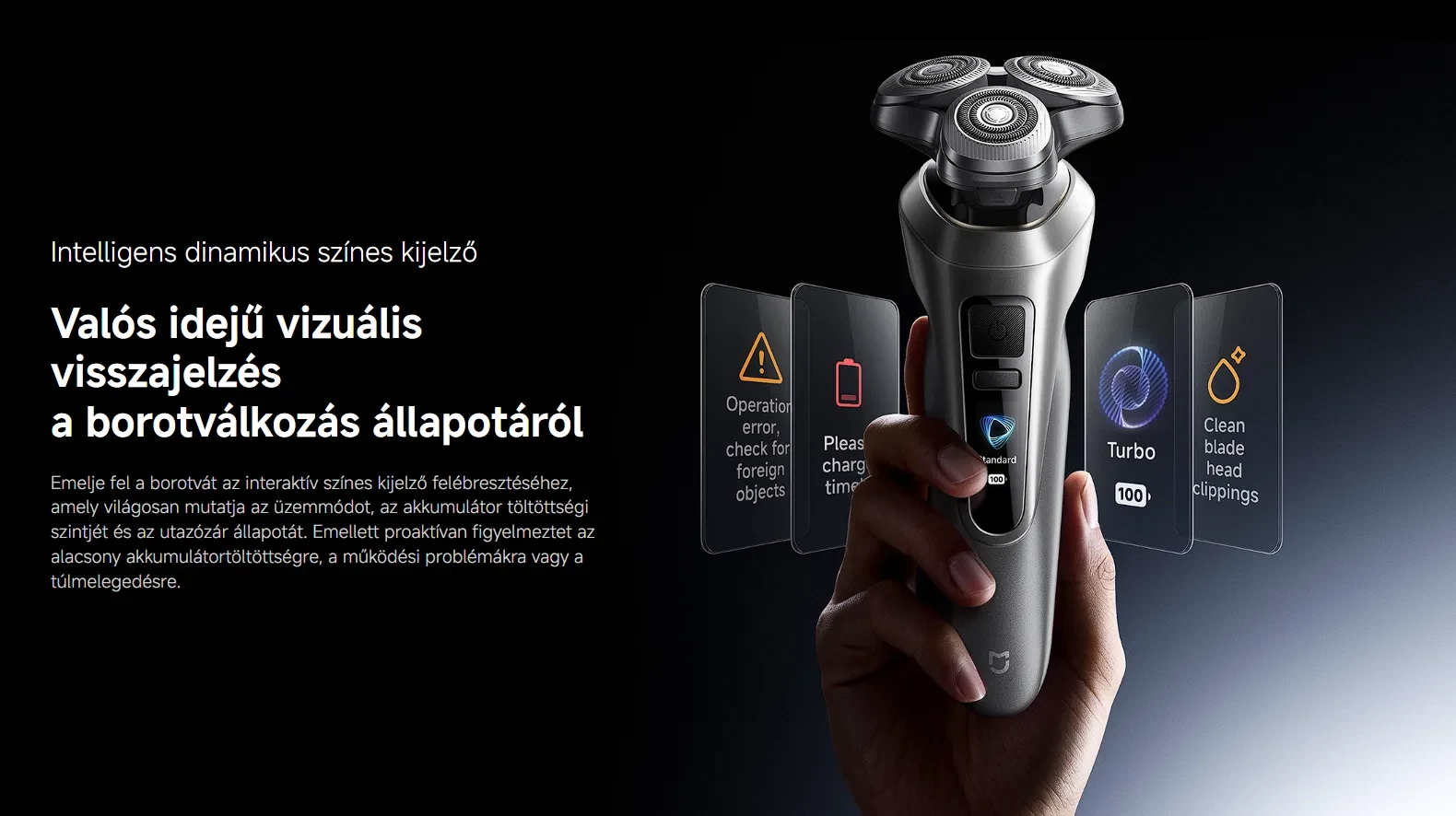 Xiaomi Mijia Electric Shaver Pro elektromos borotva