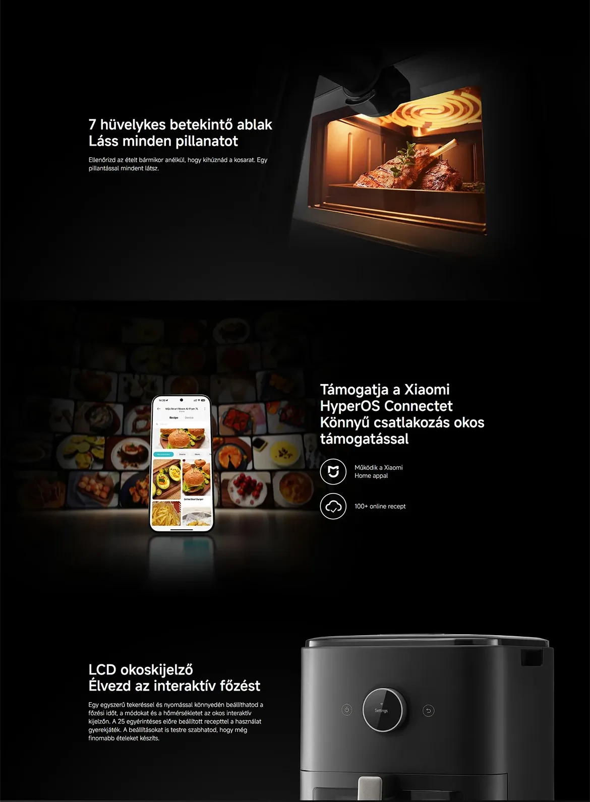 Xiaomi Mijia Smart Steam Air Fryer 7L BHR08U4EU