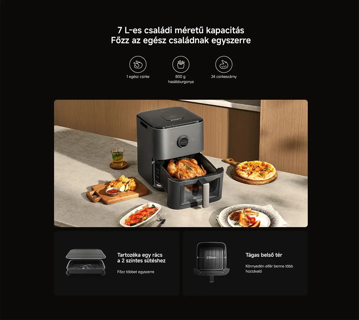 Xiaomi Mijia Smart Steam Air Fryer 7L BHR08U4EU