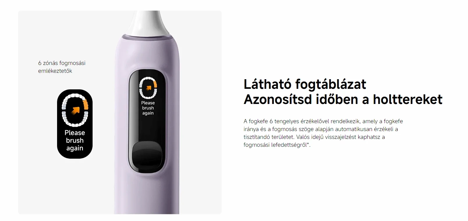 Xiaomi Oscillation Electric Toothbrush Pro okos elektromos fogkefe