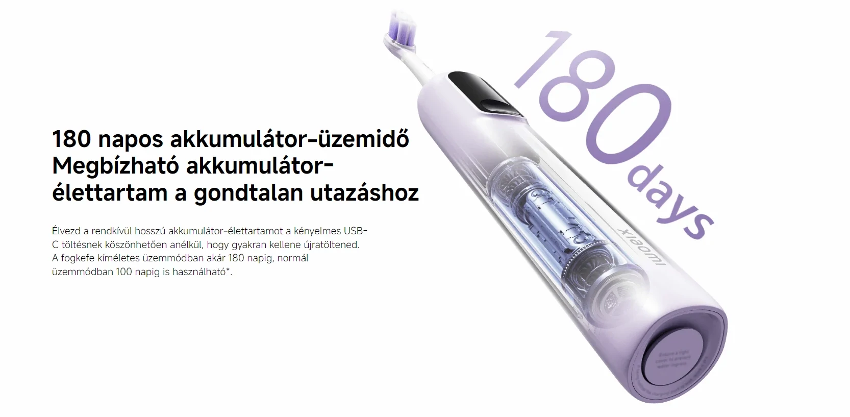 Xiaomi Oscillation Electric Toothbrush Pro okos elektromos fogkefe
