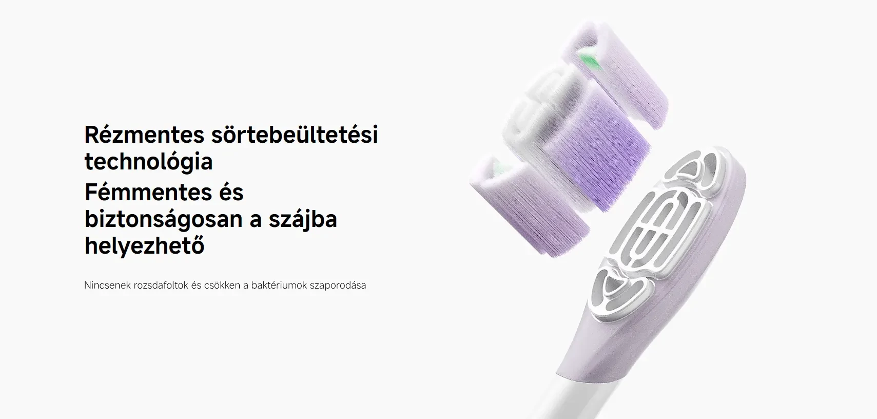 Xiaomi Oscillation Electric Toothbrush Replacement Heads (Soft) fogkefe pótfejek