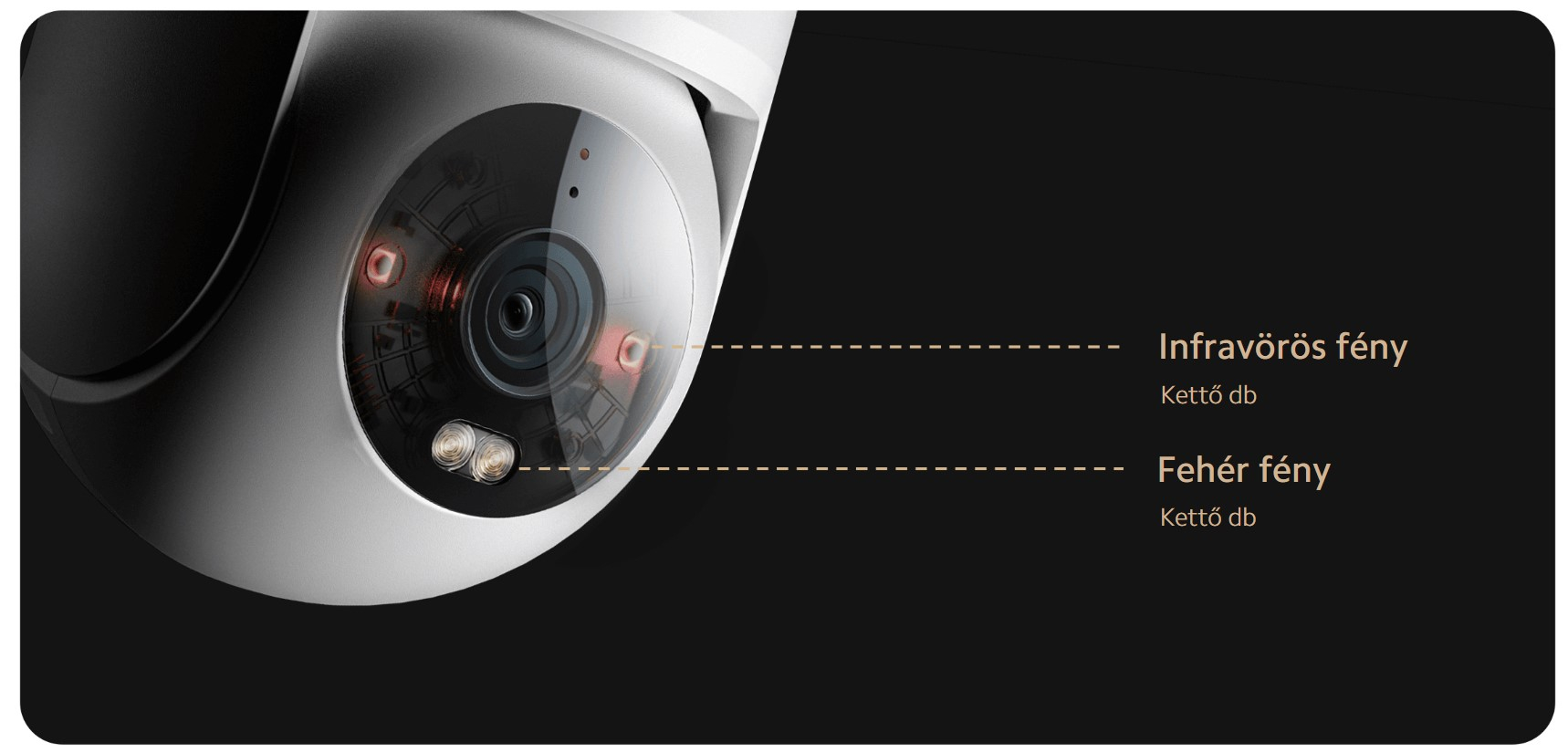 Xiaomi Outdoor Camera CW300 EU okos kültéri WiFi biztonsági kamera