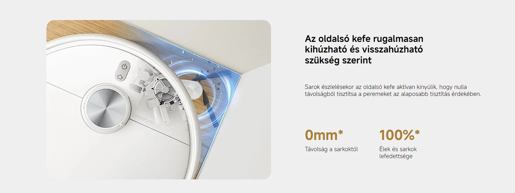 Xiaomi Robot Vacuum S40 Pro okos robotporszívó