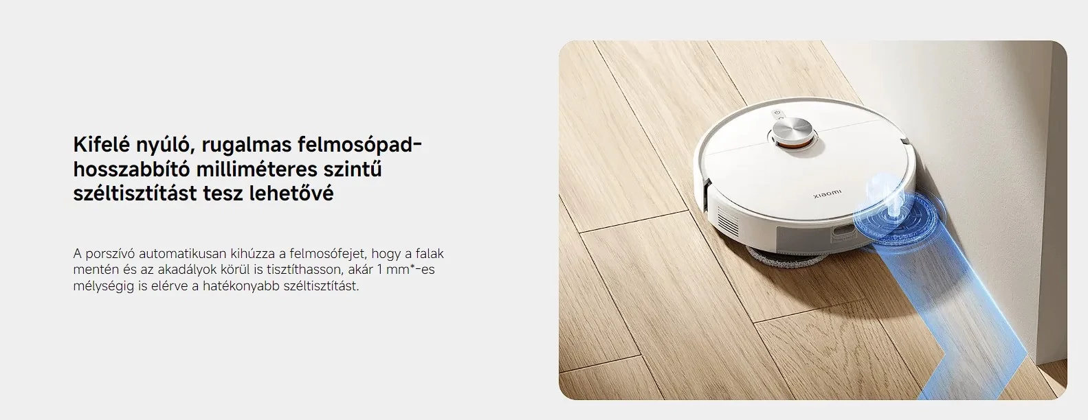 Xiaomi Robot Vacuum S40 Pro okos robotporszívó