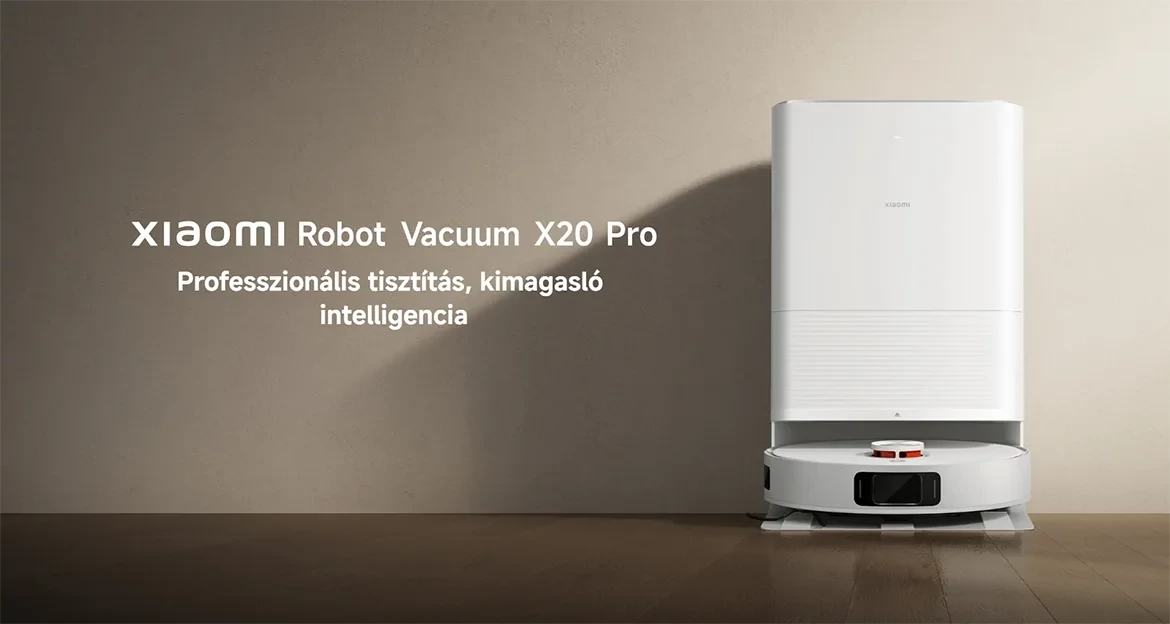 Xiaomi Robot Vacuum X20 Pro okos robotporszívó