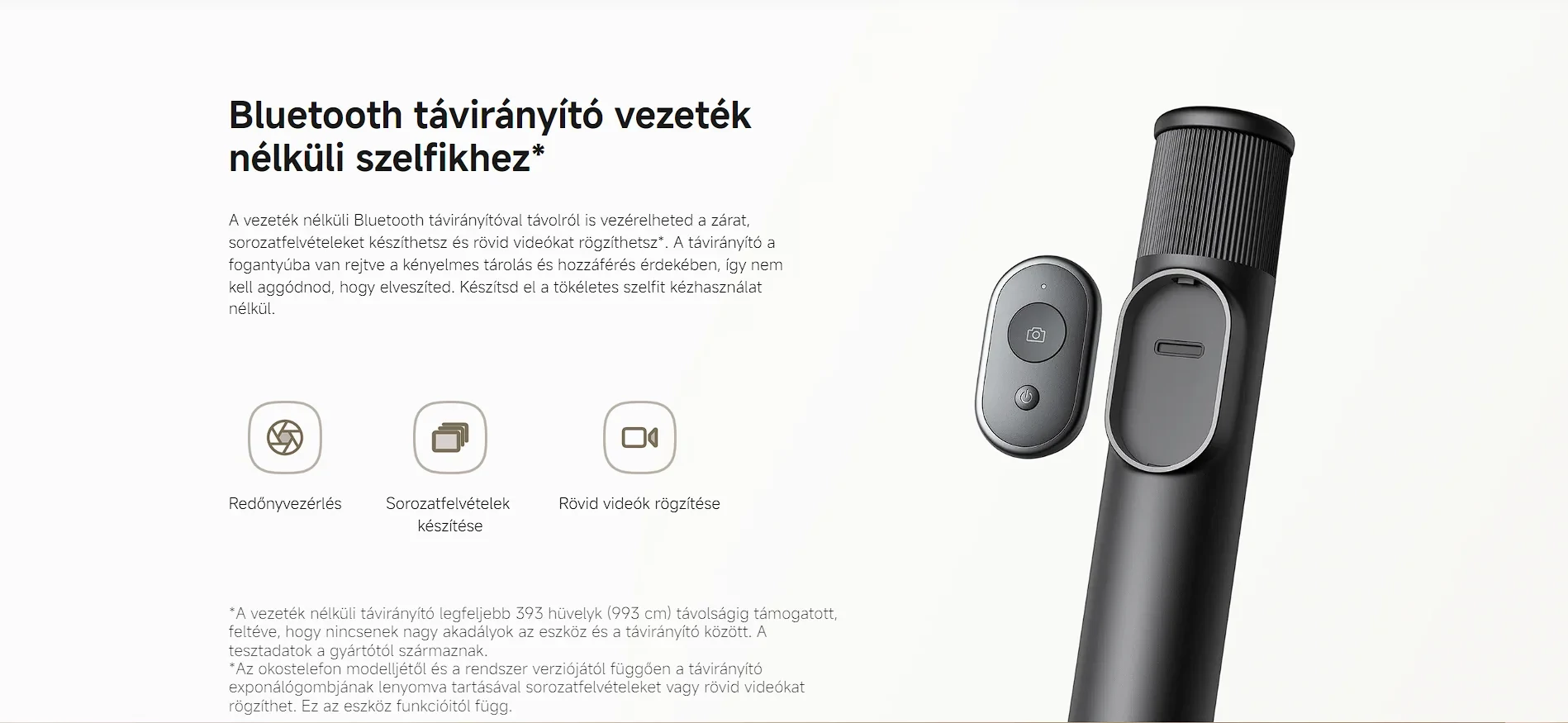 Xiaomi Selfie Stick Tripod Mini szelfibot