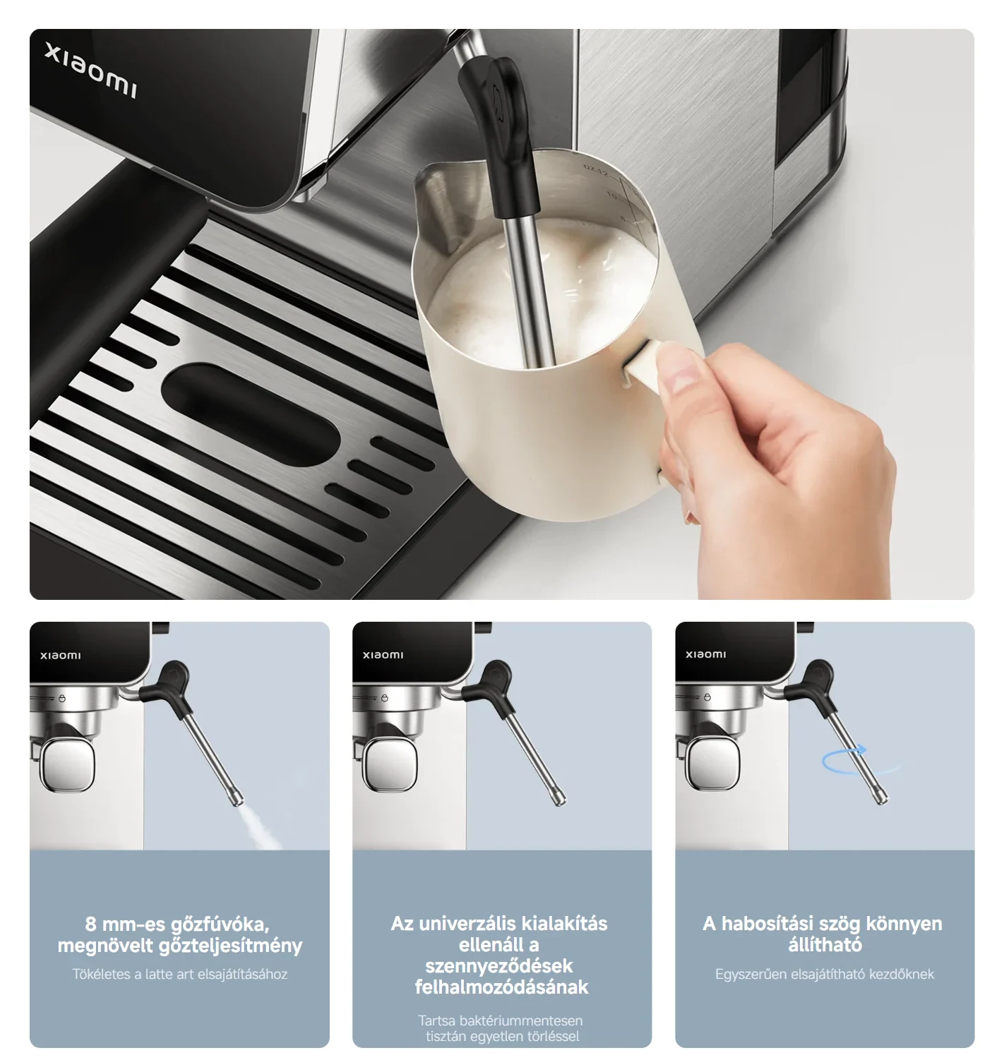 Xiaomi Semi-automatic Espresso Machine félautomata kávéfőző