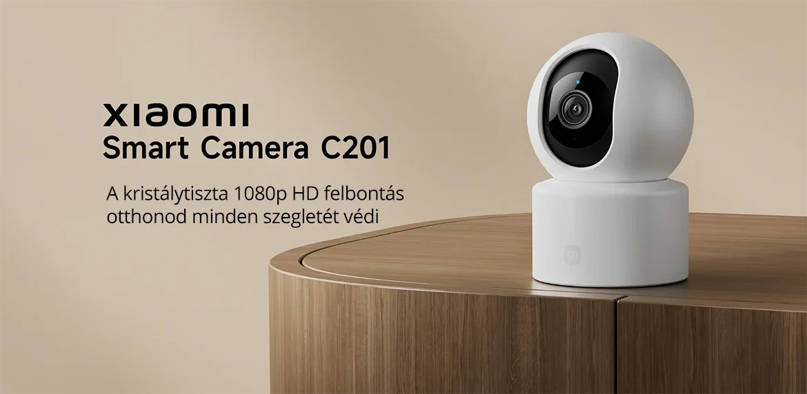 Xiaomi Smart Camera C201 okos WiFi biztonsági kamera