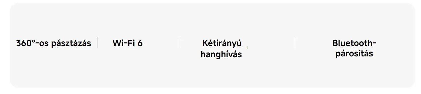 Xiaomi Smart Camera C302 WiFi biztonsági kamera