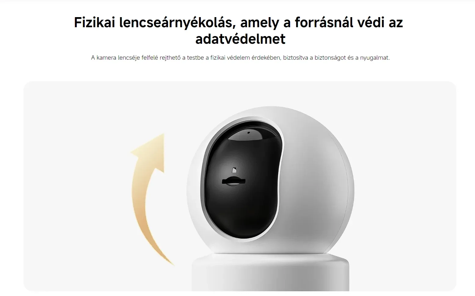 Xiaomi Smart Camera C302 WiFi biztonsági kamera