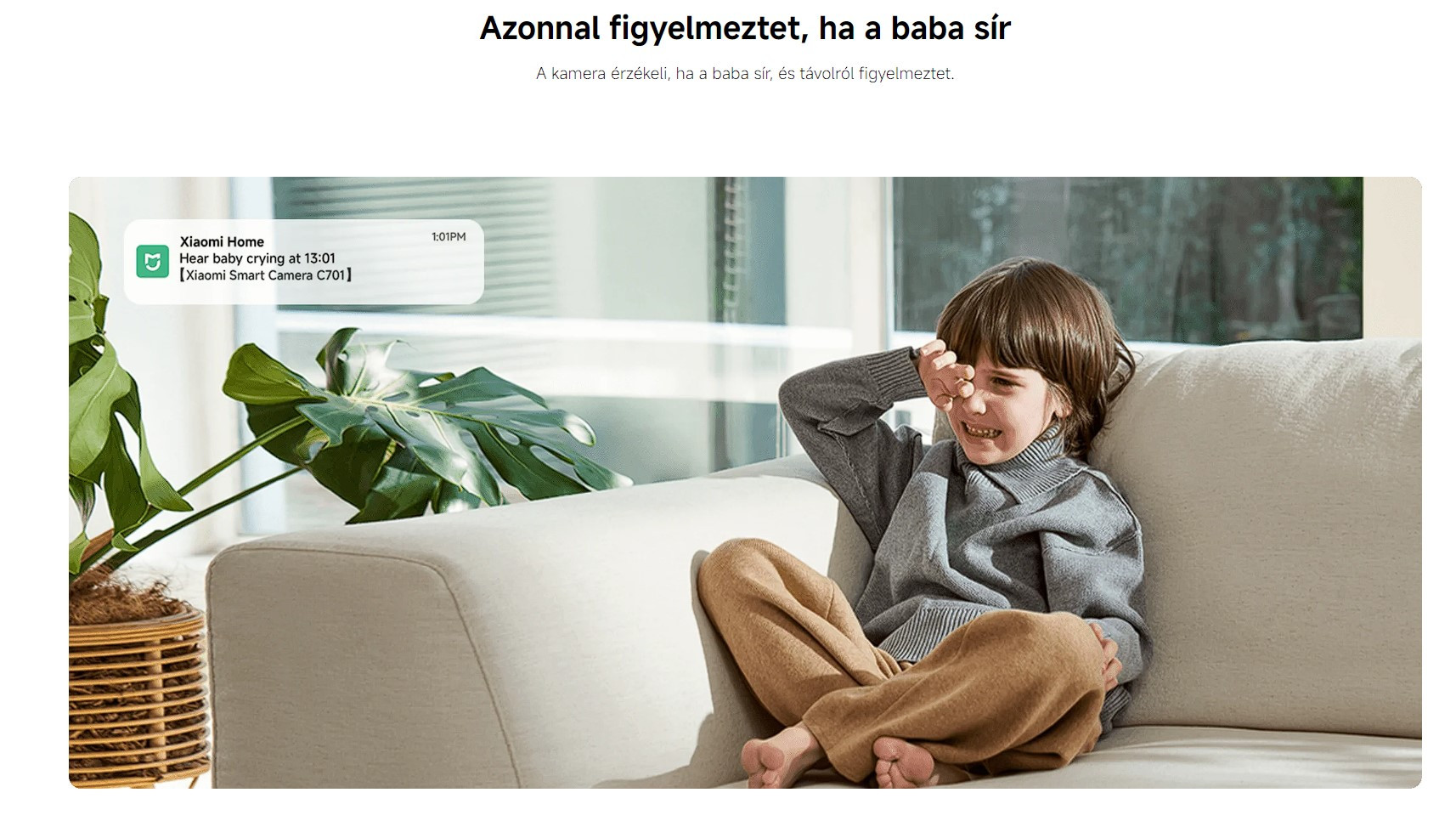 Xiaomi Smart Camera C701 WiFi biztonsági kamera