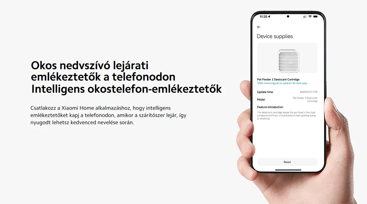 Xiaomi Smart Pet Food Feeder 2 Desiccant Cartridge szárítóbetét okos állatetetőhöz