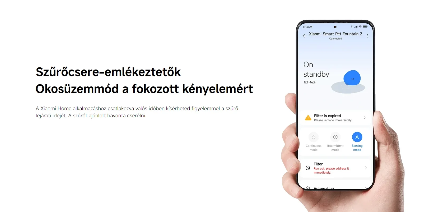 Xiaomi Smart Pet Fountain 2 Filter szűrőkészlet kisállat itatóhoz