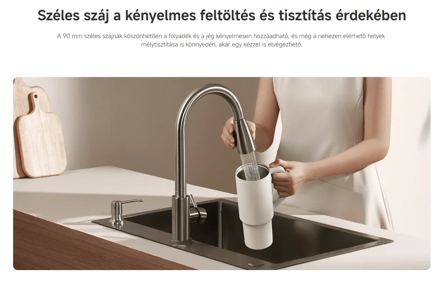 Xiaomi Straw Mug szívószálas autós utazótermosz