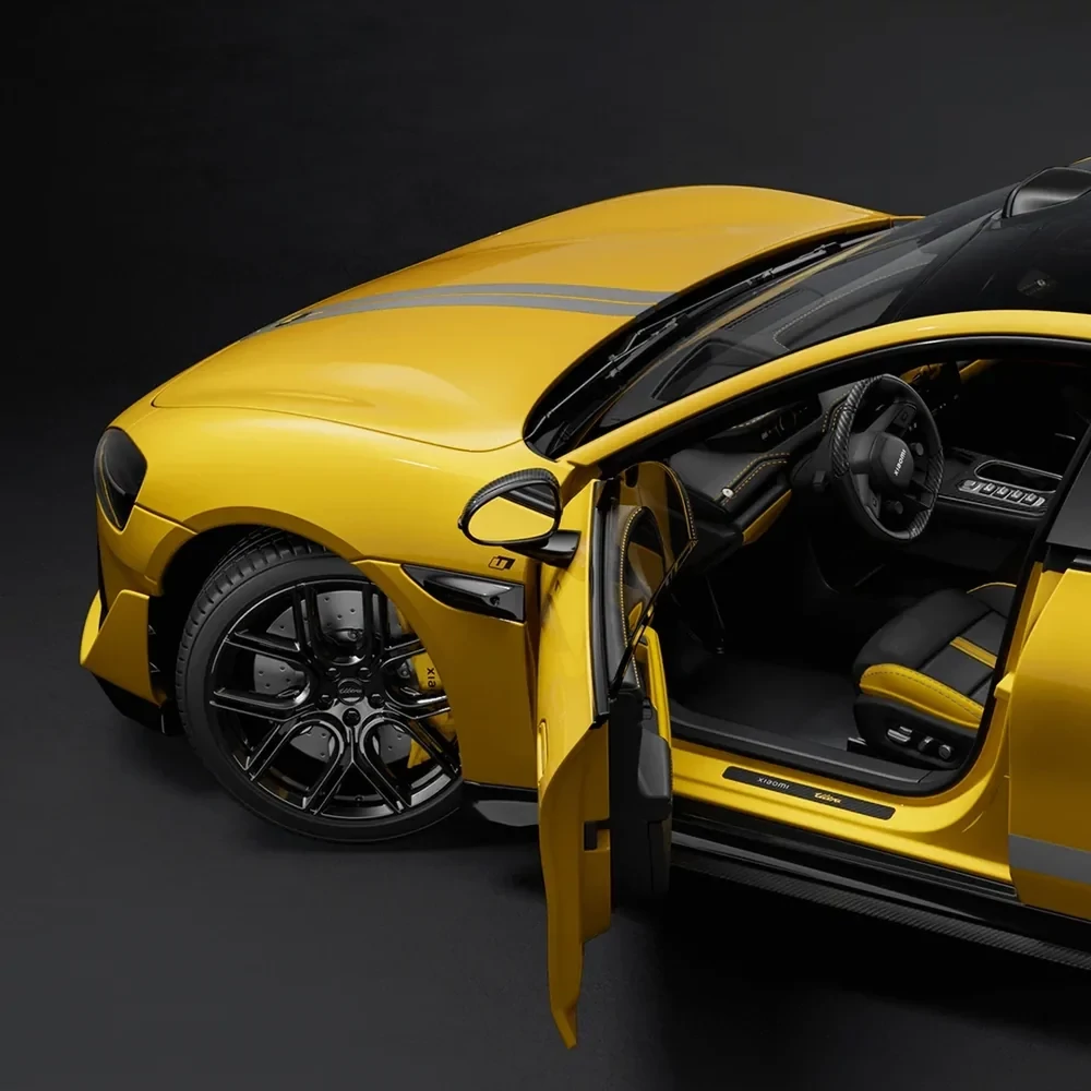 Xiaomi SU7 Ultra 1/18 Die-cast Model Car Lightning Yellow / BHR08KQGL